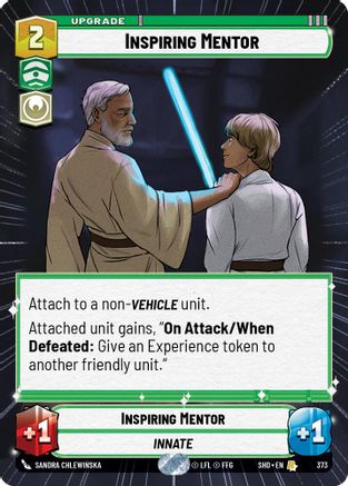 Inspiring Mentor (373) (Hyperspace) (373) [Shadows of the Galaxy] - Fantasy Flight Games - Card Brawlers | Quebec | Canada |