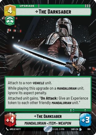 The Darksaber (395) (Hyperspace) (395) [Shadows of the Galaxy] - Fantasy Flight Games - Card Brawlers | Quebec | Canada |