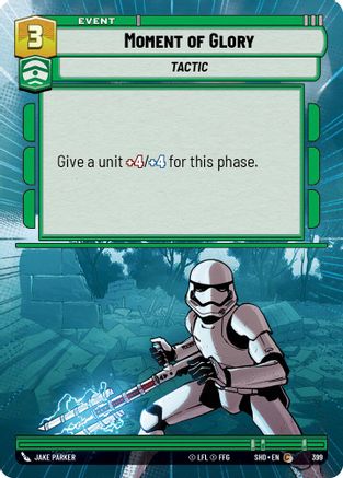 Moment of Glory (399) (Hyperspace) (399) [Shadows of the Galaxy] - Fantasy Flight Games - Card Brawlers | Quebec | Canada |