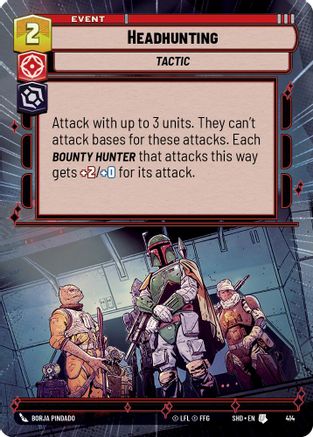 Headhunting (414) (Hyperspace) (414) [Shadows of the Galaxy] - Fantasy Flight Games - Card Brawlers | Quebec | Canada |