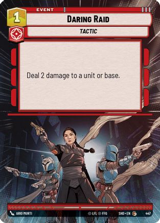 Daring Raid (447) (Hyperspace) (447) [Shadows of the Galaxy] - Fantasy Flight Games - Card Brawlers | Quebec | Canada |