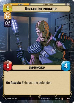 Kintan Intimidator (452) (Hyperspace) (452) [Shadows of the Galaxy] - Fantasy Flight Games - Card Brawlers | Quebec | Canada |