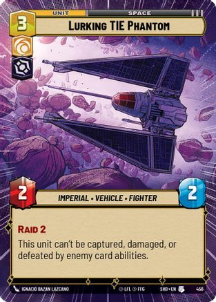 Lurking TIE Phantom (456) (Hyperspace) (456) [Shadows of the Galaxy] - Fantasy Flight Games - Card Brawlers | Quebec | Canada |