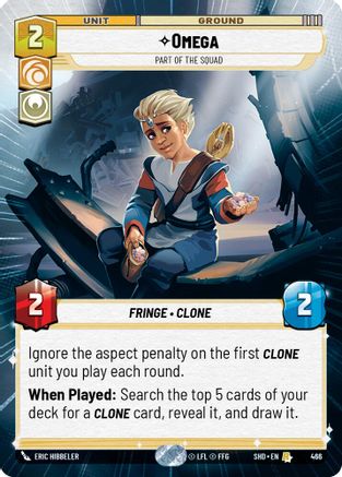 Omega - Part of the Squad (466) (Hyperspace) (466) [Shadows of the Galaxy] - Fantasy Flight Games - Card Brawlers | Quebec | Canada |