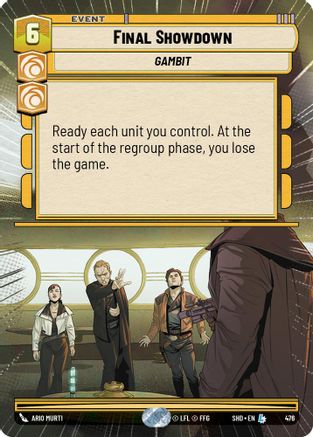 Final Showdown (476) (Hyperspace) (476) [Shadows of the Galaxy] - Fantasy Flight Games - Card Brawlers | Quebec | Canada |
