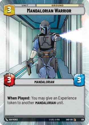 Mandalorian Warrior (519) (Hyperspace) (519) [Shadows of the Galaxy] - Fantasy Flight Games - Card Brawlers | Quebec | Canada |