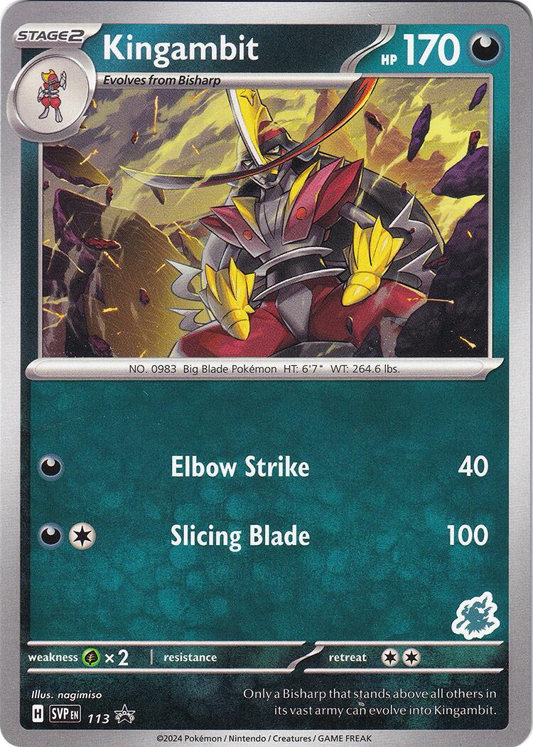 Kingambit (113) (Darkrai Deck) [Battle Academy 2024] - Pokémon - Card Brawlers | Quebec | Canada |