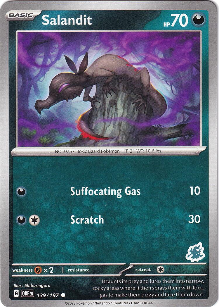 Salandit (139/197) (Darkrai Deck) [Battle Academy 2024] - Pokémon - Card Brawlers | Quebec | Canada |