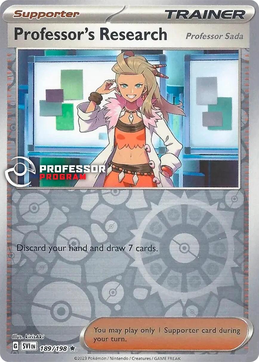 Professor's Research (189/198) (2023) [Professor Program Promos] - Pokémon - Card Brawlers | Quebec | Canada |