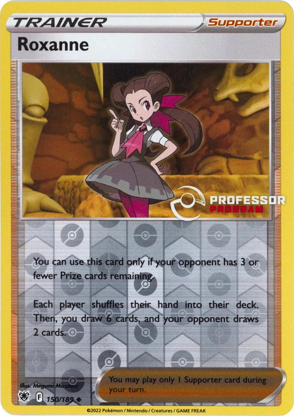 Roxanne (150/189) (2022) [Professor Program Promos] - Pokémon - Card Brawlers | Quebec | Canada |