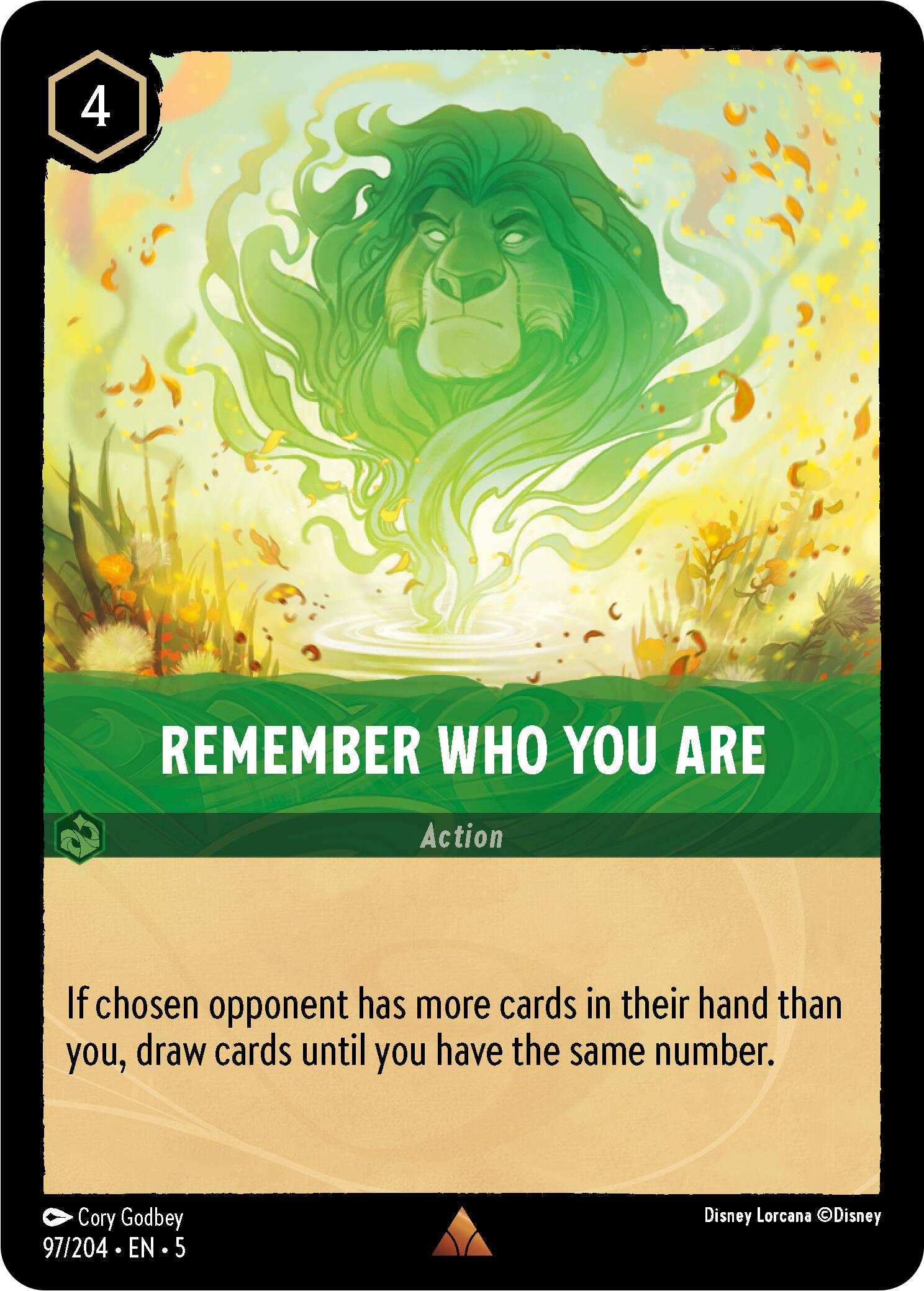 Remember Who You Are (97/204) [Shimmering Skies] - Disney - Card Brawlers | Quebec | Canada |