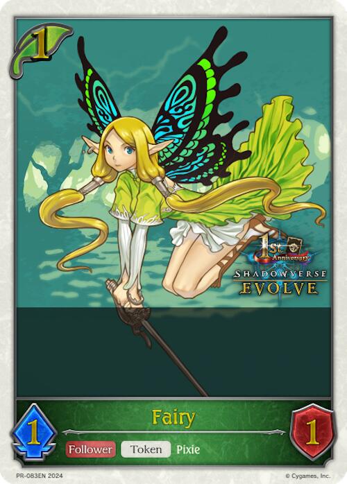 Fairy (1st Anniversary Stamped) (PR-083EN) [Promotional Cards] - Bushiroad - Card Brawlers | Quebec | Canada |
