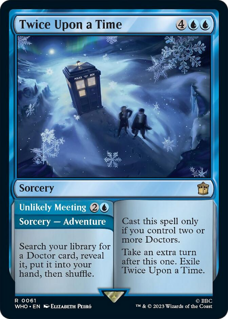 Twice Upon a Time // Unlikely Meeting [Doctor Who] - Magic: The Gathering - Card Brawlers | Quebec | Canada |