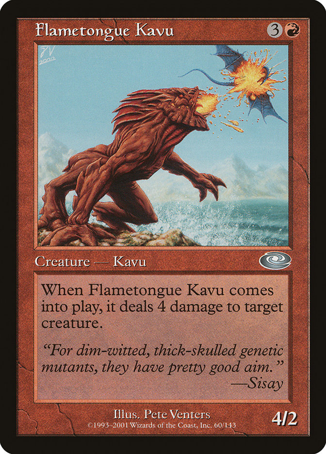 Flametongue Kavu [Planeshift] - Magic: The Gathering - Card Brawlers | Quebec | Canada |