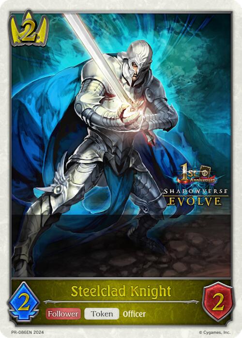 Steelclad Knight (1st Anniversary Stamped) (PR-086EN) [Promotional Cards] - Bushiroad - Card Brawlers | Quebec | Canada |