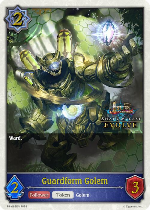 Guardform Golem (1st Anniversary Stamped) (PR-088EN) [Promotional Cards] - Bushiroad - Card Brawlers | Quebec | Canada |
