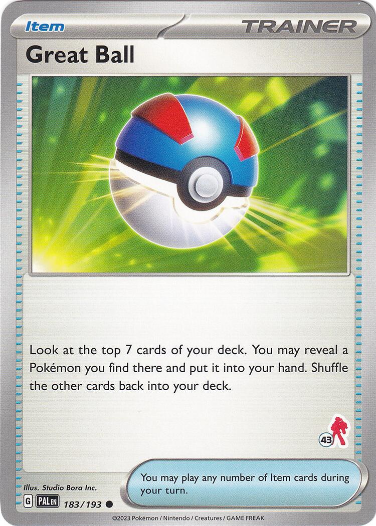 Great Ball (183/193) (Armarouge Stamp #43) [Battle Academy 2024] - Pokémon - Card Brawlers | Quebec | Canada |