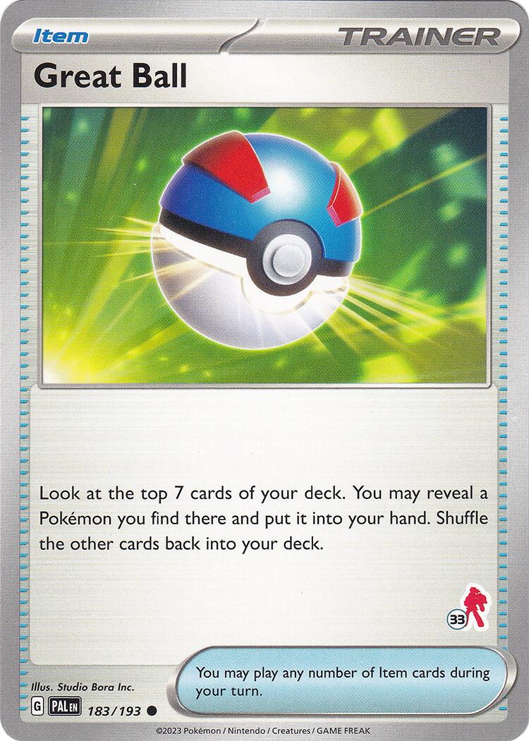 Great Ball (183/193) (Armarouge Stamp #33) [Battle Academy 2024] - Pokémon - Card Brawlers | Quebec | Canada |