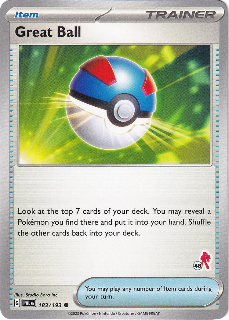 Great Ball (183/193) (Armarouge Stamp #48) [Battle Academy 2024] - Pokémon - Card Brawlers | Quebec | Canada |