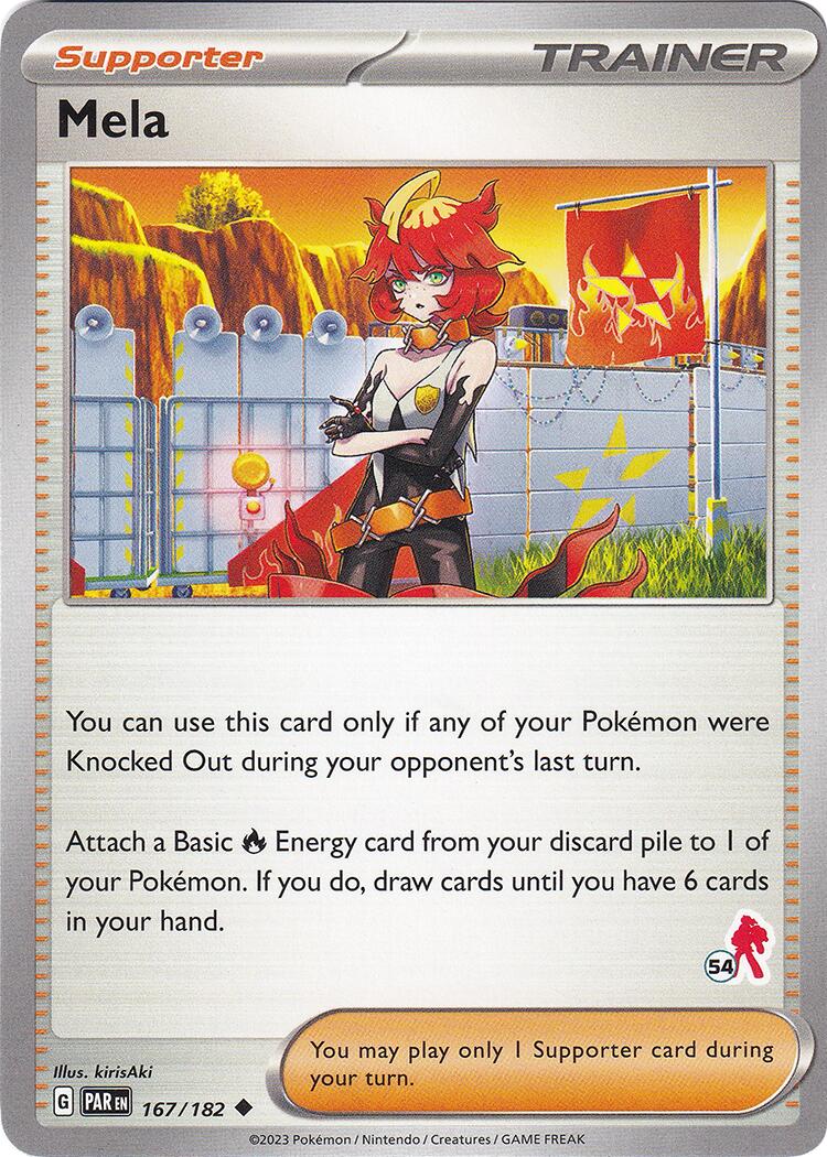 Mela (167/182) (Armarouge Stamp #54) [Battle Academy 2024] - Pokémon - Card Brawlers | Quebec | Canada |