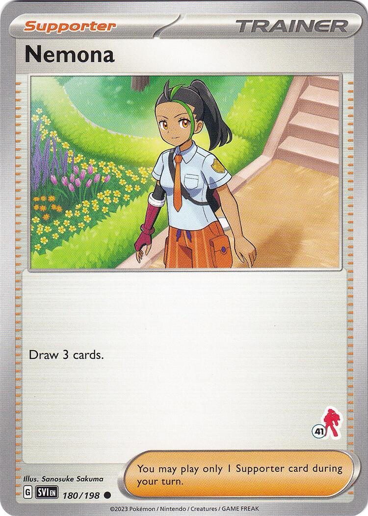 Nemona (180/198) (Armarouge Stamp #41) [Battle Academy 2024] - Pokémon - Card Brawlers | Quebec | Canada |