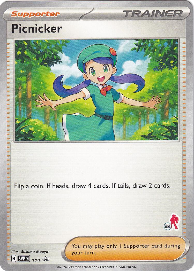Picnicker (114) (Armarouge Stamp #34) [Battle Academy 2024] - Pokémon - Card Brawlers | Quebec | Canada |