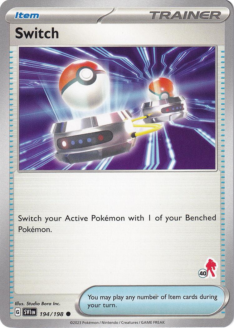 Switch (194/198) (Armarouge Stamp #40) [Battle Academy 2024] - Pokémon - Card Brawlers | Quebec | Canada |