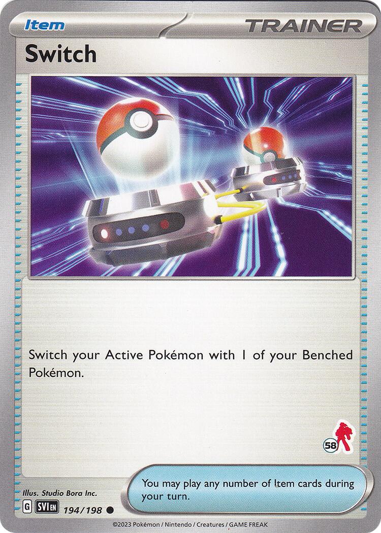 Switch (194/198) (Armarouge Stamp #58) [Battle Academy 2024] - Pokémon - Card Brawlers | Quebec | Canada |