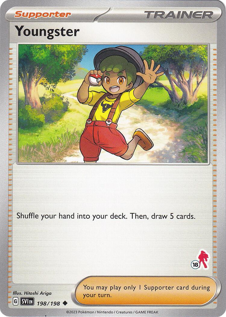 Youngster (198/198) (Armarouge Stamp #18) [Battle Academy 2024] - Pokémon - Card Brawlers | Quebec | Canada |