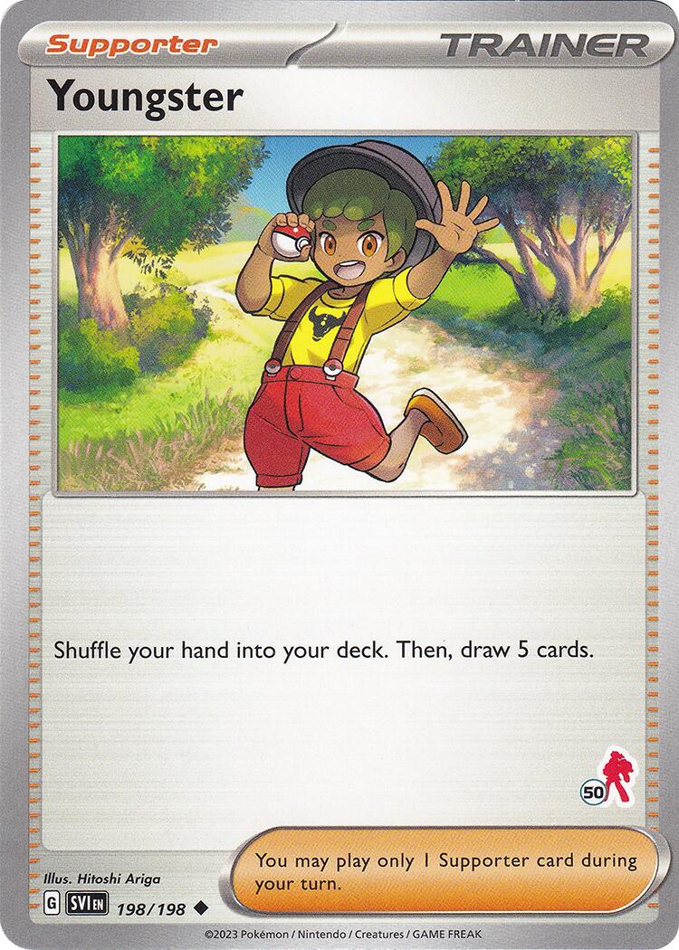 Youngster (198/198) (Armarouge Stamp #50) [Battle Academy 2024] - Pokémon - Card Brawlers | Quebec | Canada |