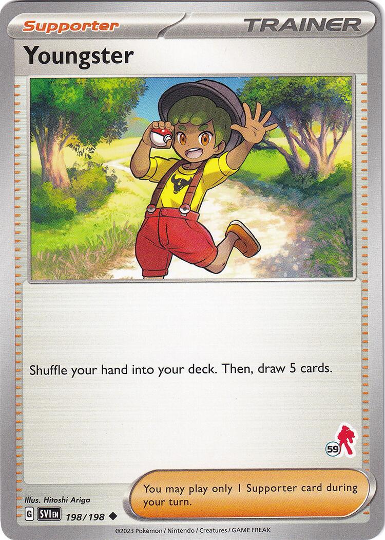 Youngster (198/198) (Armarouge Stamp #59) [Battle Academy 2024] - Pokémon - Card Brawlers | Quebec | Canada |