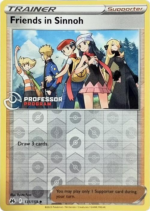 Friends in Sinnoh (131/159) (2023) [Professor Program Promos] - Pokémon - Card Brawlers | Quebec | Canada |
