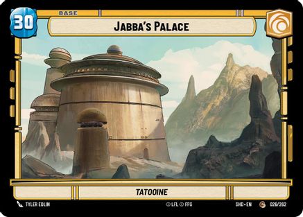 Jabba's Palace // Experience (026 // T01) (026 // T01) [Shadows of the Galaxy] - Fantasy Flight Games - Card Brawlers | Quebec | Canada |