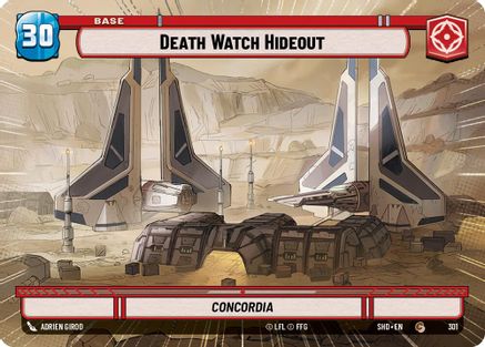 Death Watch Hideout // Experience (301 // T03) (Hyperspace) (301 // T03) [Shadows of the Galaxy] - Fantasy Flight Games - Card Brawlers | Quebec | Canada |