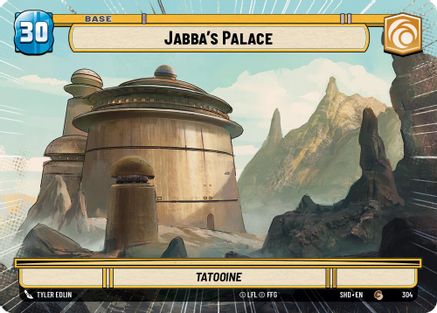 Jabba's Palace // Shield (304 // T04) (Hyperspace) (304 // T04) [Shadows of the Galaxy] - Fantasy Flight Games - Card Brawlers | Quebec | Canada |