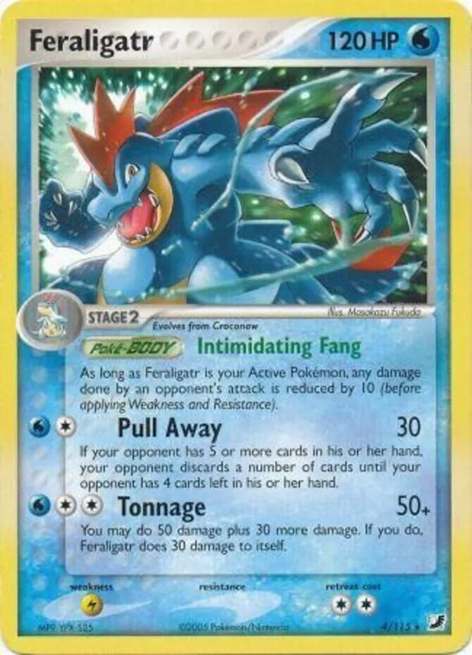 Feraligatr (4/115) (Theme Deck Exclusives) [EX: Unseen Forces] - Pokémon - Card Brawlers | Quebec | Canada |