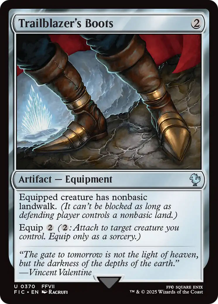 Trailblazer's Boots [FINAL FANTASY Commander] - Magic: The Gathering - Card Brawlers | Quebec | Canada |