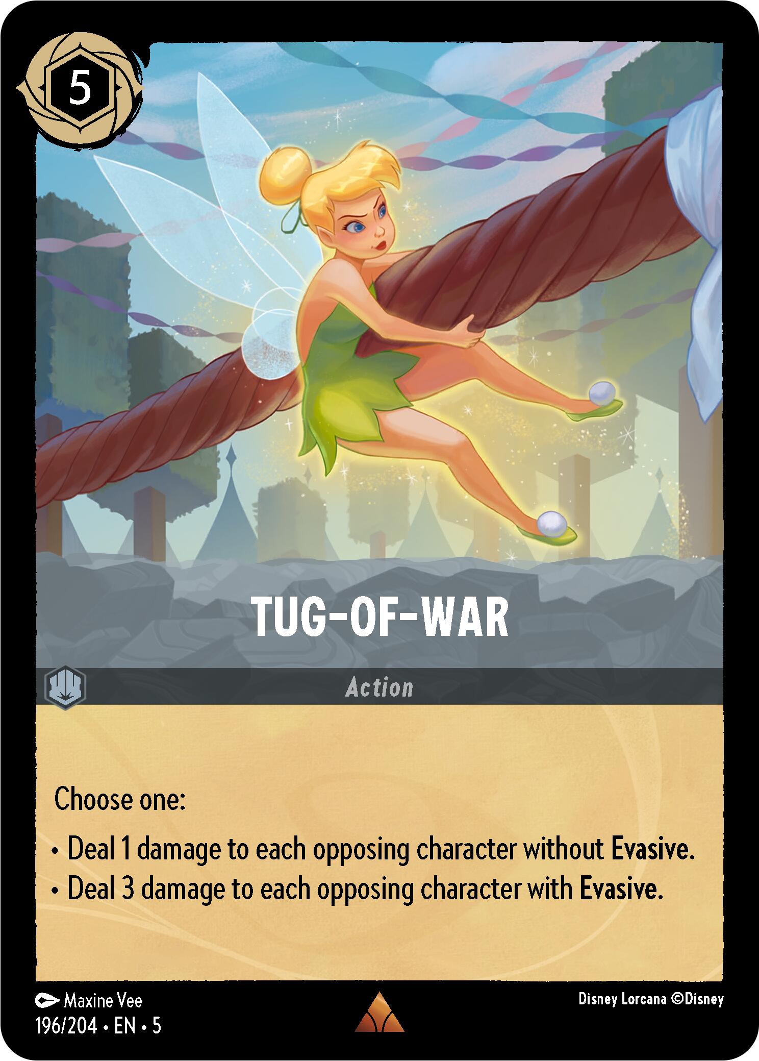 Tug-of-War (196/204) [Shimmering Skies] - Disney - Card Brawlers | Quebec | Canada |