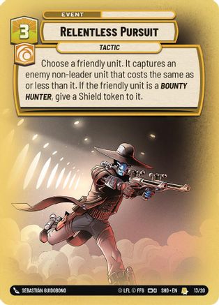 Relentless Pursuit (13/20) (13/20) [Shadows of the Galaxy: Weekly Play] - Fantasy Flight Games - Card Brawlers | Quebec | Canada |