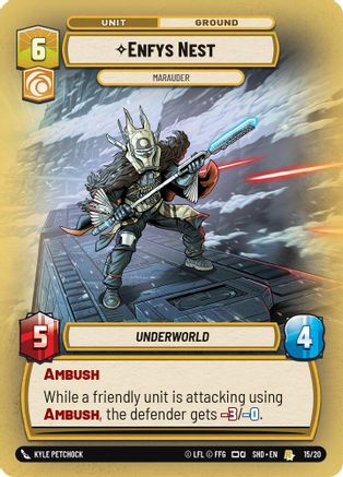Enfys Nest - Marauder (15/20) (15/20) [Shadows of the Galaxy: Weekly Play] - Fantasy Flight Games - Card Brawlers | Quebec | Canada |