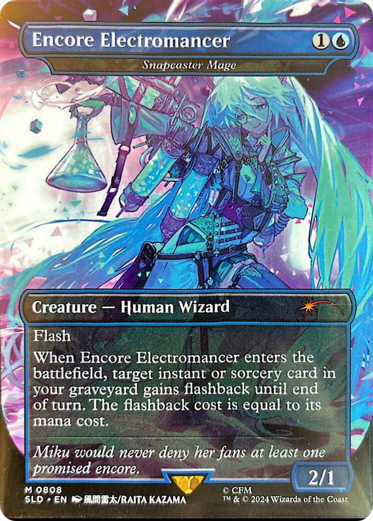 Encore Electromancer - Snapcaster Mage (Rainbow Foil) [Secret Lair Drop Series] - Magic: The Gathering - Card Brawlers | Quebec | Canada |