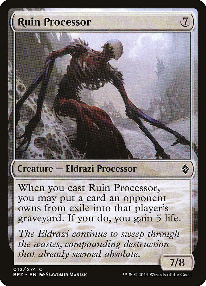 Ruin Processor [Battle for Zendikar] - Magic: The Gathering - Card Brawlers | Quebec | Canada |