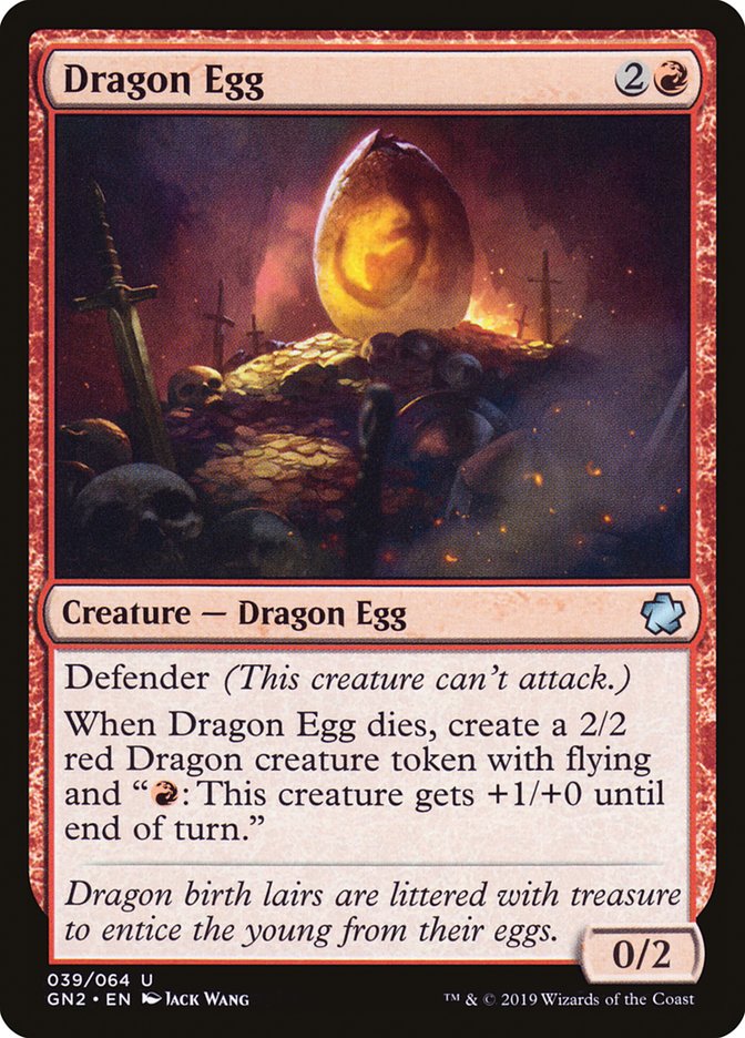 Dragon Egg [Game Night 2019] - Magic: The Gathering - Card Brawlers | Quebec | Canada |