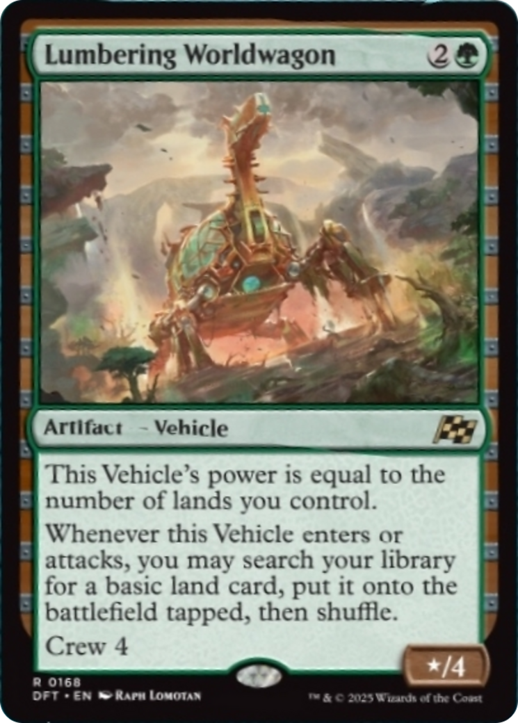 Lumbering Worldwagon [Aetherdrift] - Magic: The Gathering - Card Brawlers | Quebec | Canada |