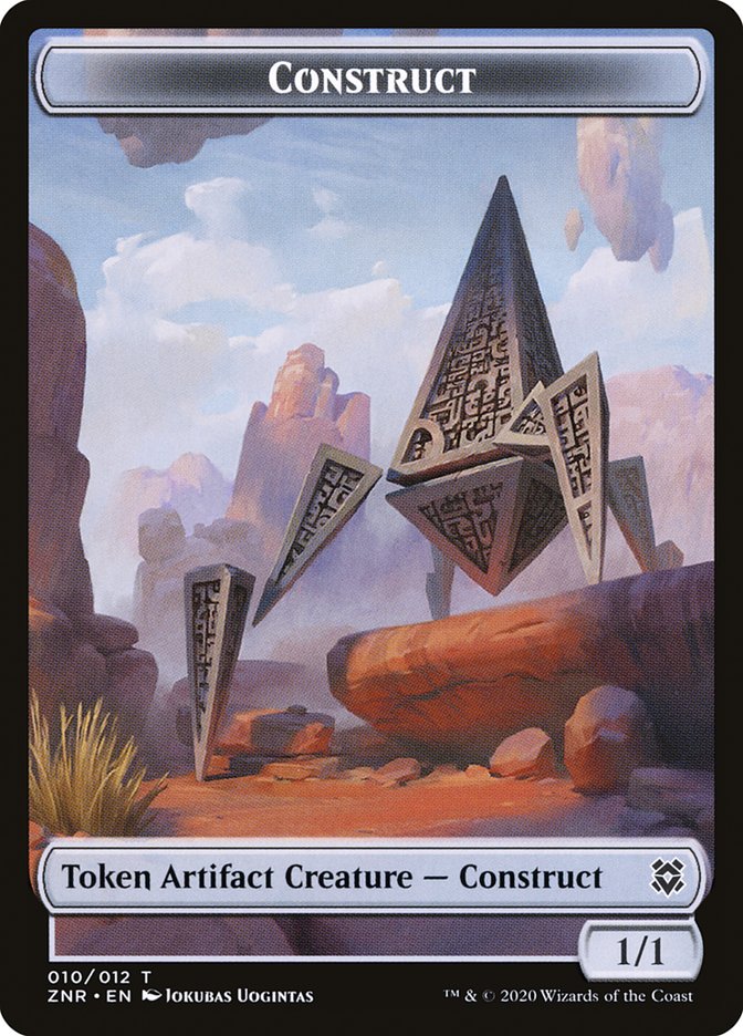 Cat Beast // Construct Double-Sided Token [Zendikar Rising Tokens] - Magic: The Gathering - Card Brawlers | Quebec | Canada |