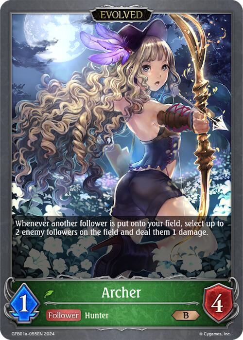 Archer (Evolved) (GFB01a-055EN) [Gloryfinder Bundle 01: Guide to Glory] - Bushiroad - Card Brawlers | Quebec | Canada |