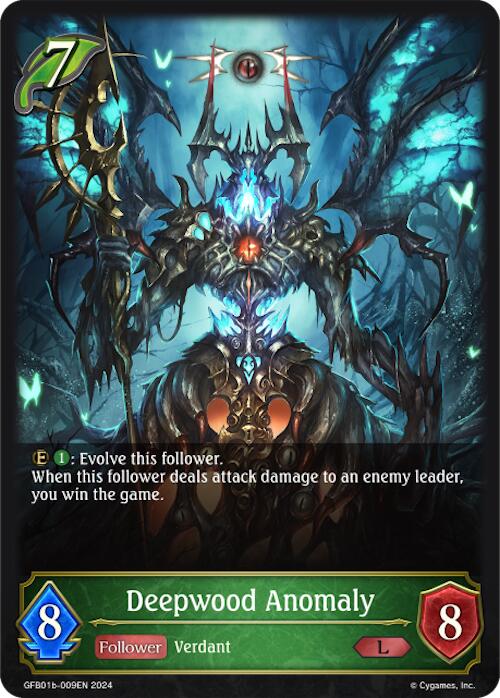 Deepwood Anomaly (GFB01b-009EN) [Gloryfinder Bundle 01: Guide to Glory] - Bushiroad - Card Brawlers | Quebec | Canada |