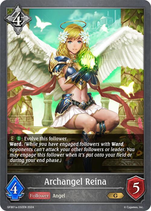 Archangel Reina (GFB01a-032EN) [Gloryfinder Bundle 01: Guide to Glory] - Bushiroad - Card Brawlers | Quebec | Canada |