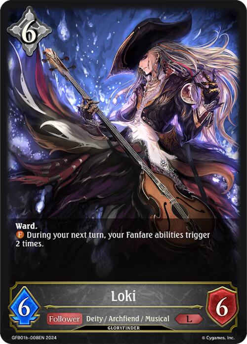 Loki (GFB01b-008EN) [Gloryfinder Bundle 01: Guide to Glory] - Bushiroad - Card Brawlers | Quebec | Canada |
