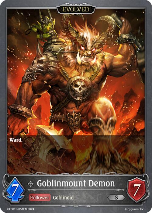 Goblinmount Demon (Evolved) (GFB01b-051EN) [Gloryfinder Bundle 01: Guide to Glory] - Bushiroad - Card Brawlers | Quebec | Canada |